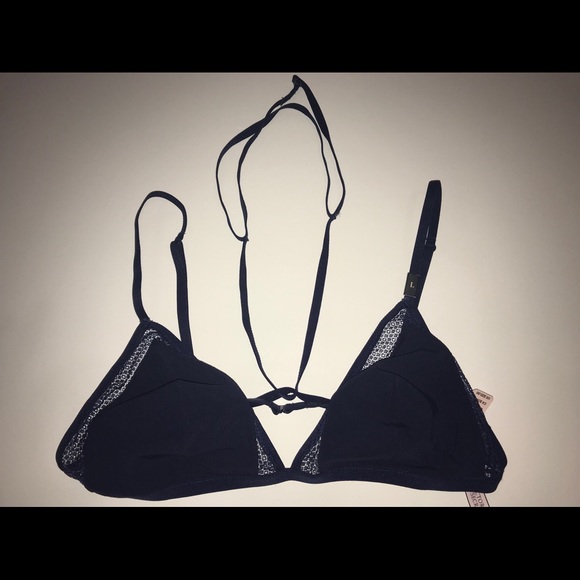 Victoria’s Secret navy bralette sz Large - Picture 1 of 2
